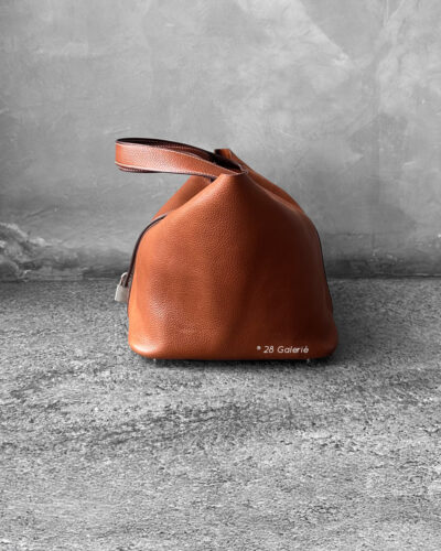 Hermes Barenia Picotin Clemence Leather and Silver Hardware