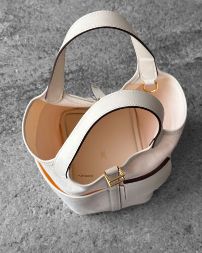 Hermes Nata Picotin 18 Cargo Swift/tToile Canvas and Gold Hardware