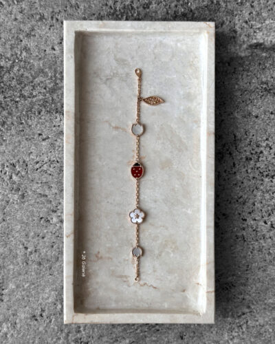 Van Cleef & Arpels Lucky Spring Bracelet 18k Rose Gold Hardware