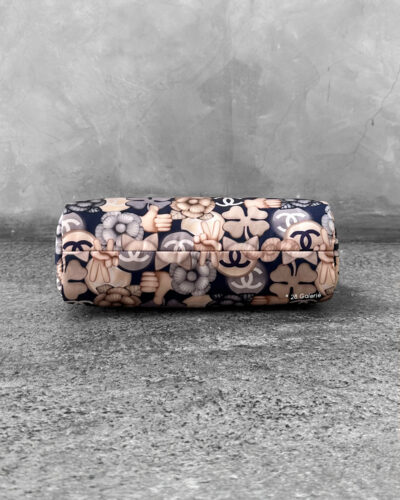 Chanel Blue 2016 Cat Emoticon Cosmetic Pouch