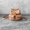 Chanel Small Caramel Duma Backpack in Caviar Leather and Gold Hardware