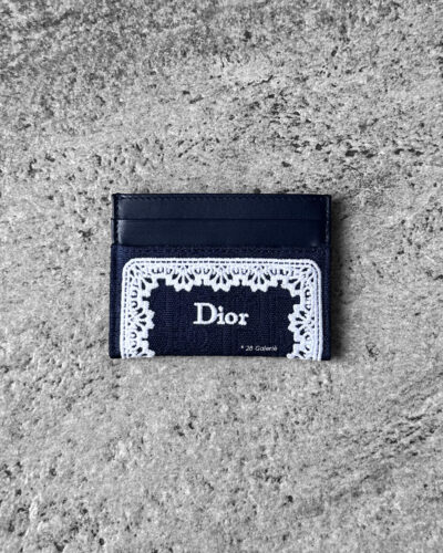 Dior Navy Blue Oblique Jacquard Glycine Card Holder Important according to Google magic Click to teach Gmail this conversation is not important