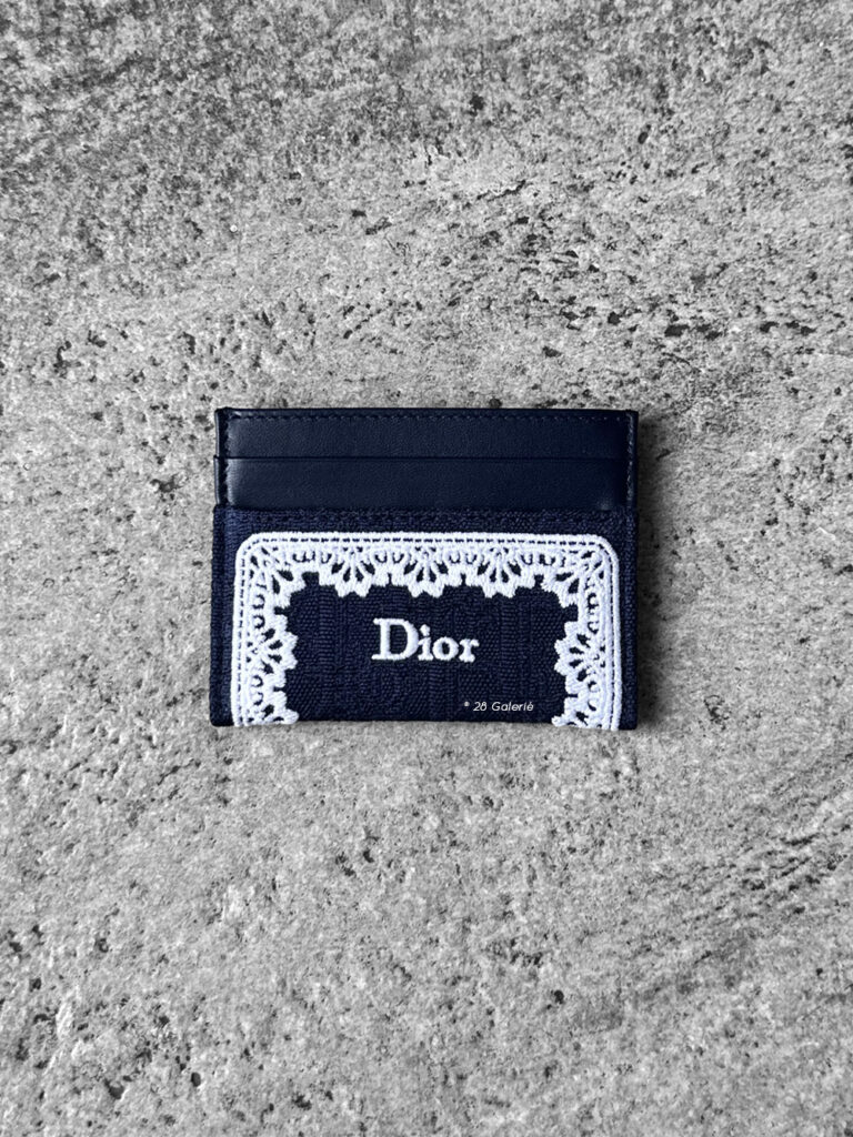 Dior Navy Blue Oblique Jacquard Glycine Card Holder Important according to Google magic Click to teach Gmail this conversation is not important