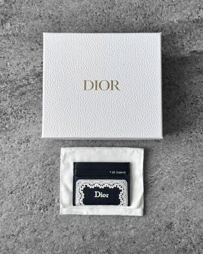 Dior Navy Blue Oblique Jacquard Glycine Card Holder Important according to Google magic Click to teach Gmail this conversation is not important
