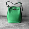 Hermes Bamboo So Kelly 22 in Togo Calfskin Leather & Palladium Hardware
