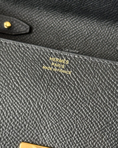 Hermès Silk’In Compact Wallet, Bordeaux Epsom leather wallet, Hermès zip wallet palladium hardware, luxury compact wallet, designer leather wallet Hermès