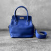 Hermes Blue Toolbox 20 in Evercolor Leather and Palladium Hardware