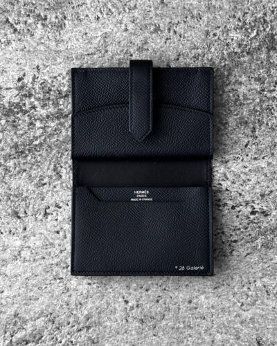Hermes So Black Bearn Compact Wallet
