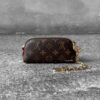 Louis Vuitton Cosmetic Pouch in Monogram Canvas & Gold Hardware