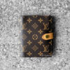 Louis Vuitton Mattifying Paper Case in Monogram Canvas & Gold Hardware