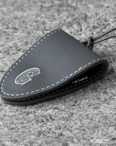 Goyard Grey Croc Universal Bag Clip