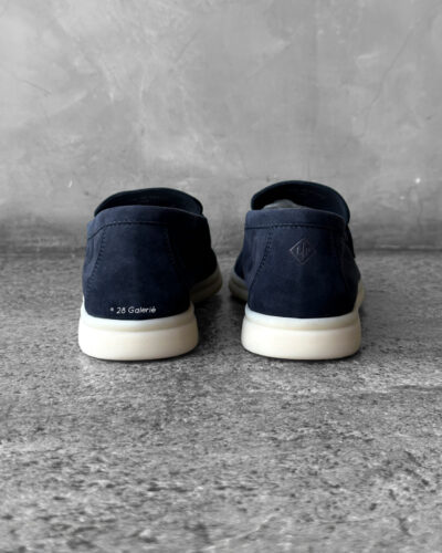 Loro Piana Black Summer Charm Loafers